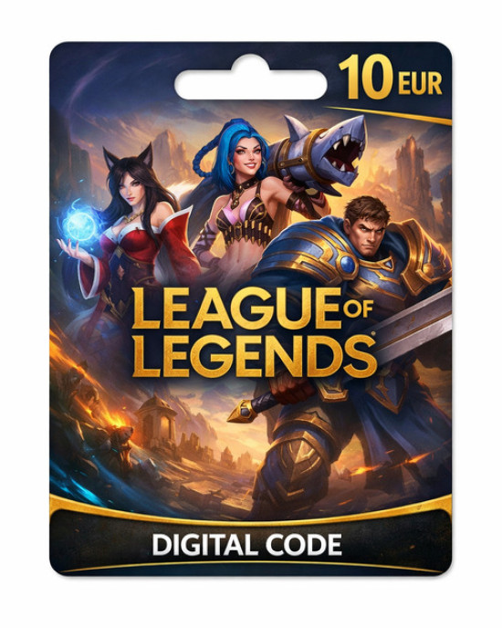 League of Legends Gift Card 10 EUR