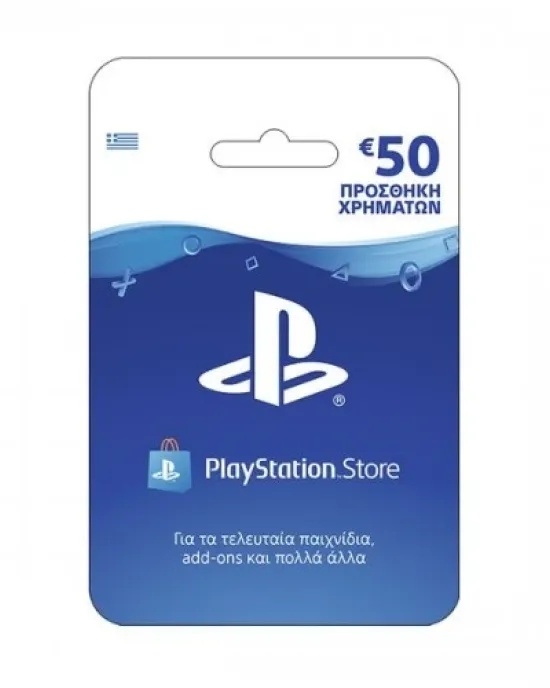 Sony PlayStation Greece 50€ GR Ηλεκτρονική Άδεια
