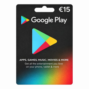 Google Play Gift 15 EUR