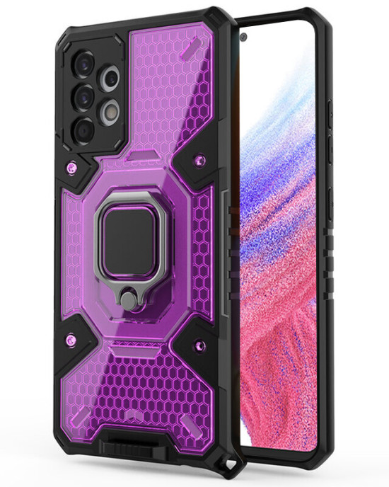 Techsuit - Honeycomb Armor - Samsung Galaxy A53 5G - Rose-Violet