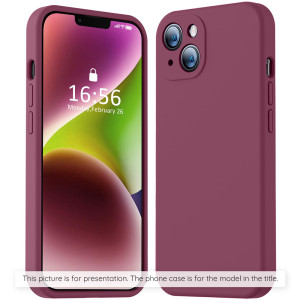 Techsuit - SoftFlex - Samsung Galaxy S24 Ultra - Plum Red