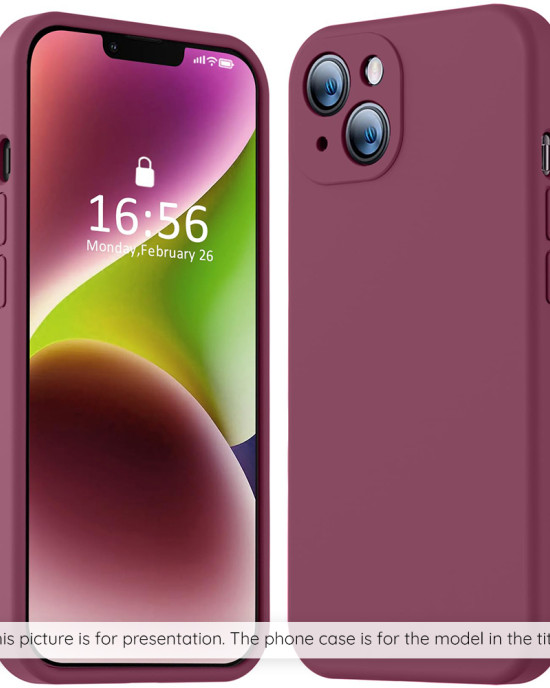 Techsuit - SoftFlex - Samsung Galaxy S24 Ultra - Plum Red