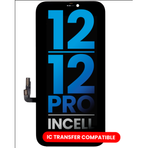 Οθόνη LCD Incell για iPhone 12 / 12 Pro (AQ7 Premium Aftermarket) – Μαύρη