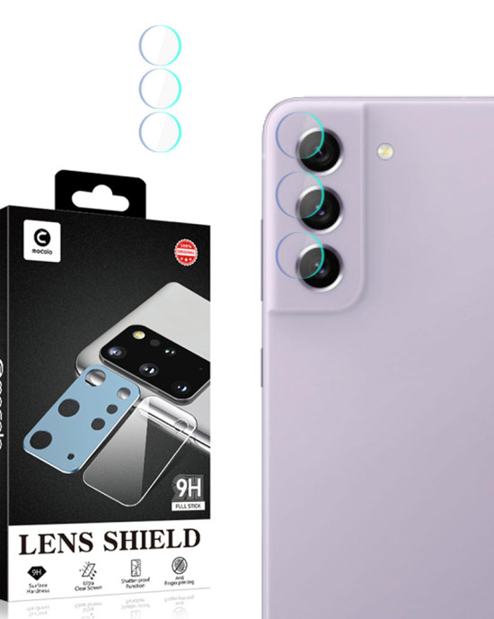 Mocolo - Full Clear Camera Glass - Samsung Galaxy S21 FE - Transparent