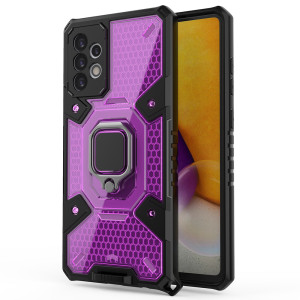 Techsuit - Honeycomb Armor - Samsung Galaxy A72 4G / A72 5G - Rose-Violet