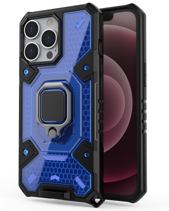Techsuit - Honeycomb Armor - iPhone 13 Pro Max - Blue