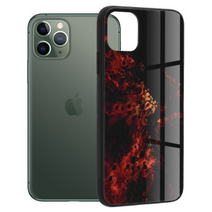 Techsuit - Glaze Series - iPhone 11 Pro - Red Nebula