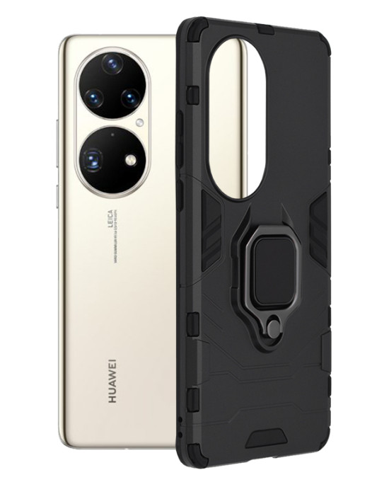 #Techsuit - Silicone Shield - Huawei P50 Pro - Black