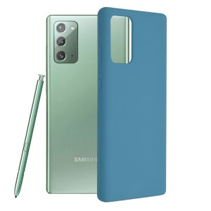 Techsuit - Soft Edge Silicone - Samsung Galaxy Note 20 / Note 20 5G - Denim Blue