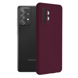 Techsuit - Soft Edge Silicone - Samsung Galaxy A72 4G / A72 5G - Plum Violet
