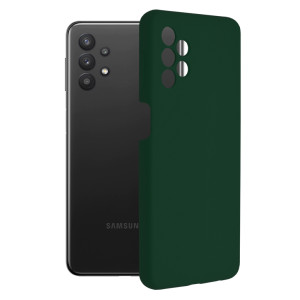 Techsuit - Soft Edge Silicone - Samsung Galaxy A32 5G - Dark Green