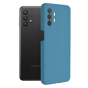 Techsuit - Soft Edge Silicone - Samsung Galaxy A32 5G - Denim Blue
