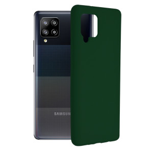 Techsuit - Soft Edge Silicone - Samsung Galaxy A42 5G - Dark Green