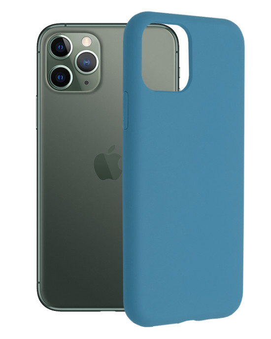 Techsuit - Soft Edge Silicone - iPhone 11 Pro - Denim Blue