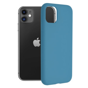 Techsuit - Soft Edge Silicone - iPhone 11 - Denim Blue