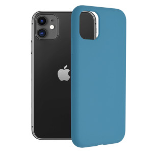 Techsuit - Soft Edge Silicone - iPhone 11 - Denim Blue