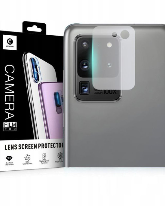 Mocolo - Full Clear Camera Glass - Samsung Galaxy S20 Ultra 4G / S20 Ultra 5G - Transparent