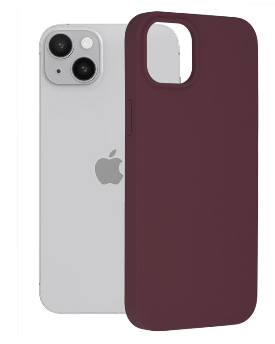 Techsuit - Soft Edge Silicone - iPhone 14 Plus - Plum Violet
