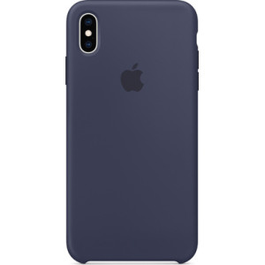 Θήκη Original Apple Silicone Case για iPhone XS Max  (Midnight Blue)