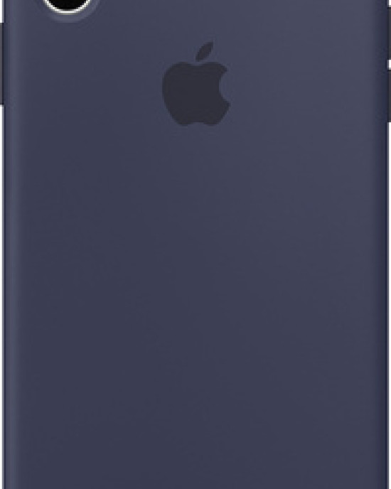 Θήκη Original Apple Silicone Case για iPhone XS Max  (Midnight Blue)