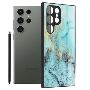 Techsuit - Glaze Series - Samsung Galaxy S23 Ultra - Blue Ocean