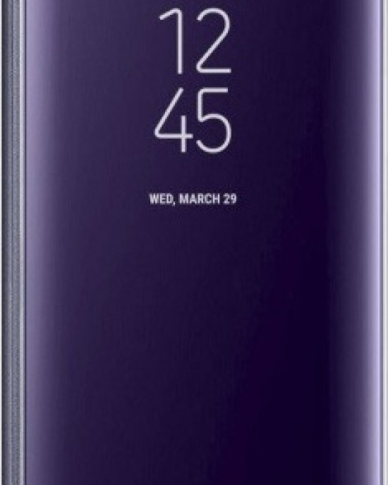 Θήκη Clear View Cover Για Samsung Galaxy S10 Plus Μωβ