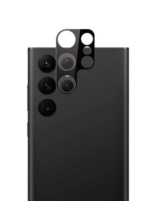 Lito - S+ Camera Glass Protector - Samsung Galaxy S23 Ultra - Black