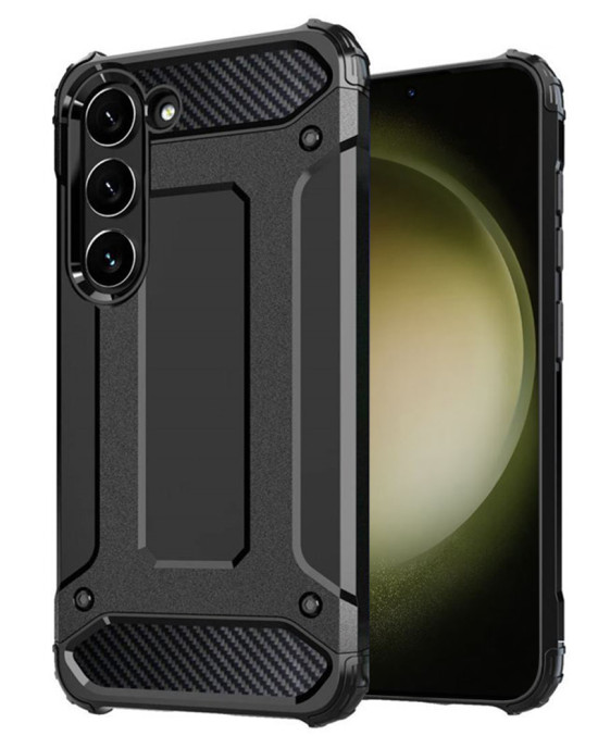 Techsuit - Hybrid Armor - Samsung Galaxy S23 Plus - Black