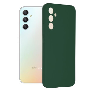 Techsuit - Soft Edge Silicone - Samsung Galaxy A34 5G - Dark Green