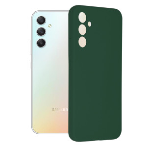 Techsuit - Soft Edge Silicone - Samsung Galaxy A34 5G - Dark Green