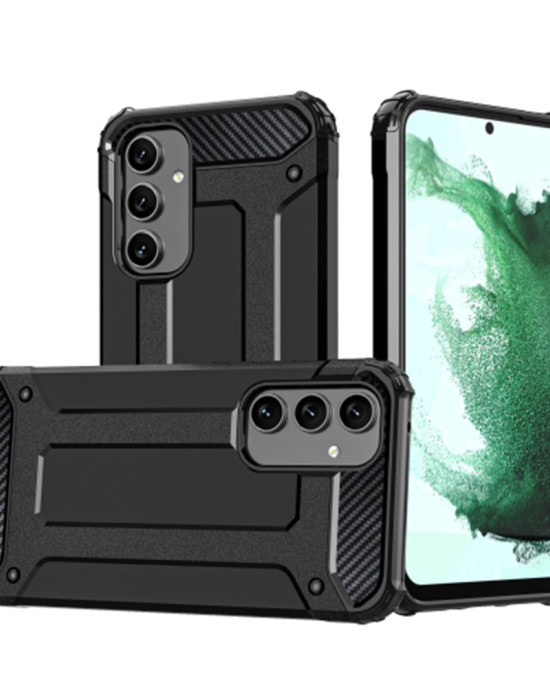 Techsuit - Hybrid Armor - Samsung Galaxy A54 - Black