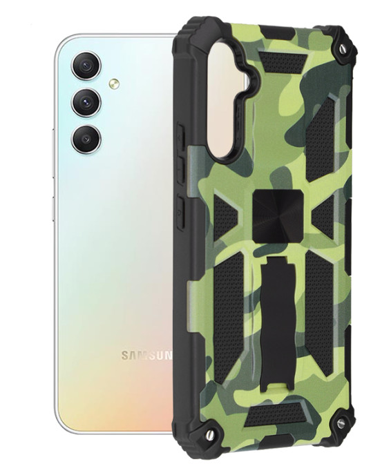 Techsuit - Blazor Series - Samsung Galaxy A34 5G - Camo Lime