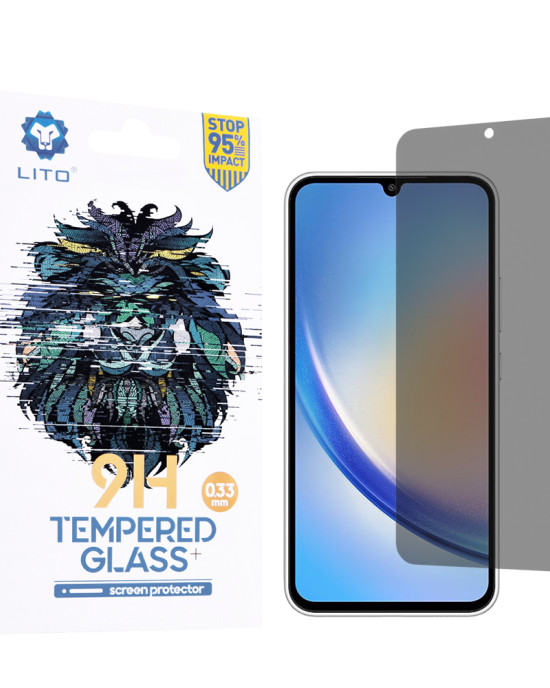 Lito - 2.5D Classic Glass - Samsung Galaxy A34 5G - Privacy