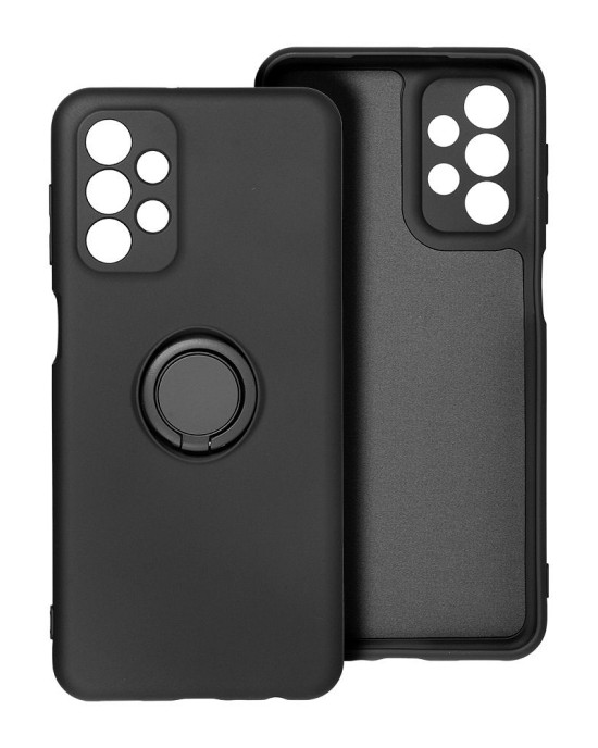 SILICONE RING case for SAMSUNG A23 5G black