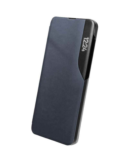 Smart View Magnet Book Samsung Galaxy A22 4G / Galaxy M32 4G / Galaxy M22 4G Μπλε Σκούρο - OEM - Μπλε Σκούρο - Galaxy A22 4G, Galaxy M22 4G, Galaxy M32 4G