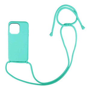 Θήκη Σιλικόνης με Κορδόνι CarryHang Sonique Apple iPhone 13 Pro Γαλάζιο