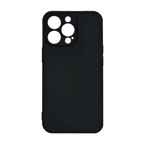 Θήκη Σιλικόνης My Colors Sonique Apple iPhone 13 Pro Max Μαύρο