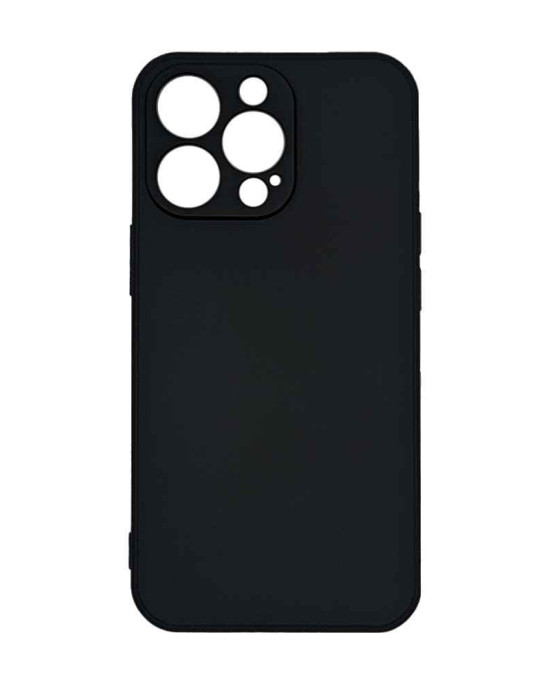 Θήκη Σιλικόνης My Colors Sonique Apple iPhone 13 Pro Max Μαύρο