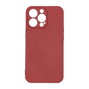 Θήκη Σιλικόνης My Colors Sonique Apple iPhone 13 Pro Max Μπορντό Ανοιχτό