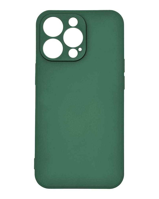 Θήκη Σιλικόνης My Colors Sonique Apple iPhone 13 Pro Max Πράσινο Σκούρο