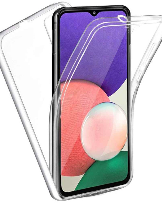 360 Full Cover case PC + TPU Samsung Galaxy A22 4G / Galaxy M32 4G / Galaxy M22 4G Διάφανο - OEM - Διάφανο - Galaxy A22 4G, Galaxy M22 4G, Galaxy M32 4G