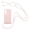 Θήκη Σιλικόνης με Κορδόνι CarryHang Sonique Samsung Galaxy S22 Ροζ - Sonique - Ροζ - Galaxy S22 - Θήκες Πλάτης