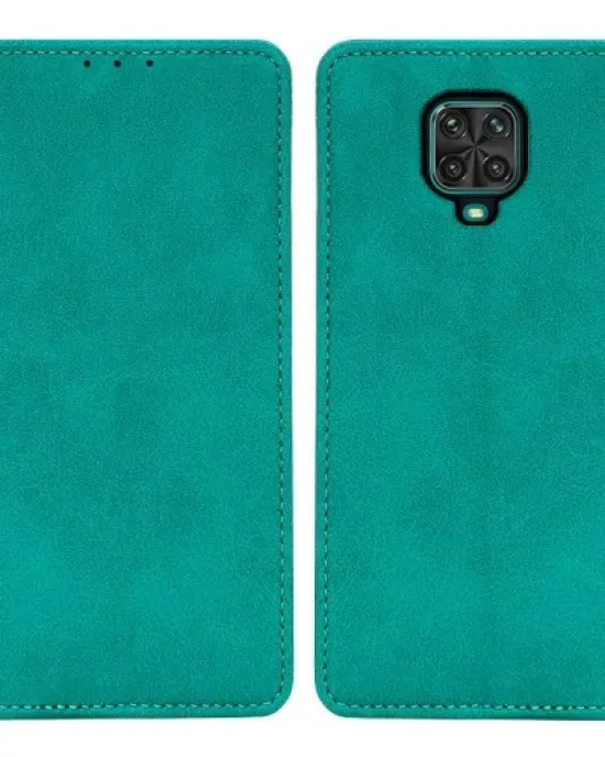 Θήκη Πορτοφόλι Vintage Magnet Wallet Sonique Xiaomi Redmi Note 9S/9 Pro Βεραμάν