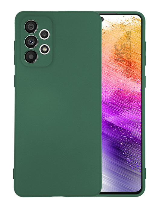 Θήκη Σιλικόνης My Colors Sonique Samsung Galaxy A53 5G Πράσινο Σκούρο