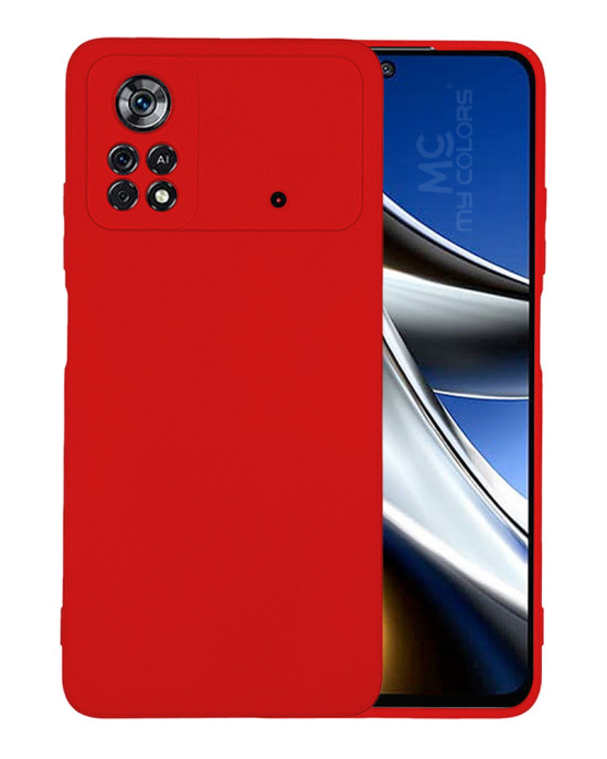 Θήκη Σιλικόνης My Colors Sonique Xiaomi Poco X4 Pro 5G Κόκκινο