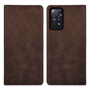 Θήκη Πορτοφόλι Vintage Magnet Wallet Sonique Xiaomi Redmi Note 11 Pro 4G/5G / Redmi Note 12 Pro 4G Καφέ