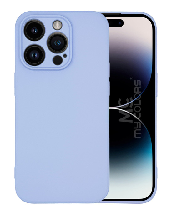 Θήκη Σιλικόνης My Colors Sonique Apple iPhone 14 Pro Λιλά