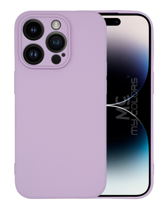 Θήκη Σιλικόνης My Colors Sonique Apple iPhone 14 Pro Max Βιολετί