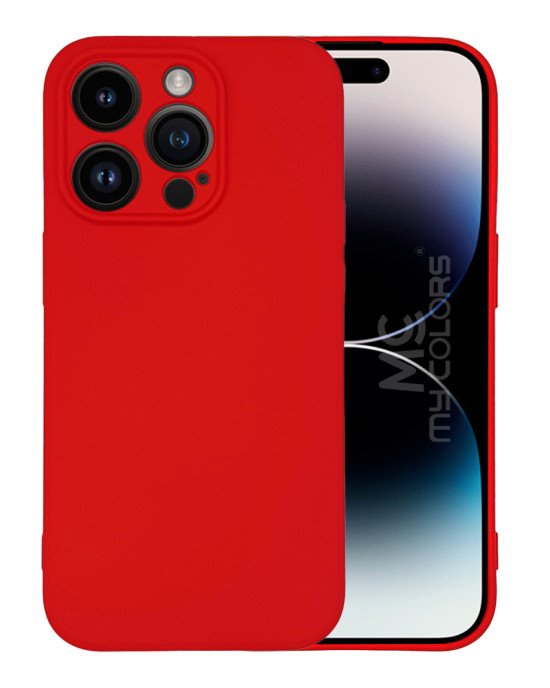 Θήκη Σιλικόνης My Colors Sonique Apple iPhone 14 Pro Max Κόκκινο