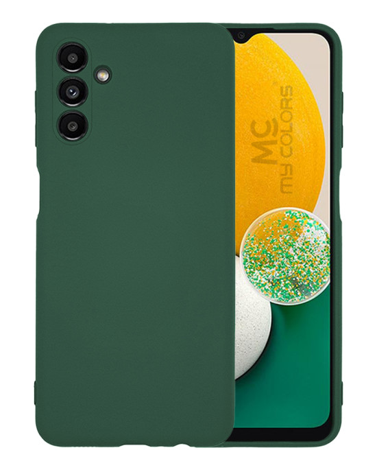 Θήκη Σιλικόνης My Colors Sonique Samsung Galaxy A13 5G / Galaxy A04s Πράσινο Σκούρο